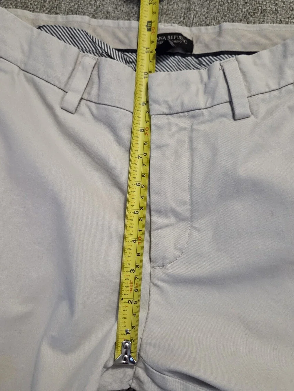 Banana Republic Pants Mens  30x30 Beige Emerson Chino Straight Leg Office VTG